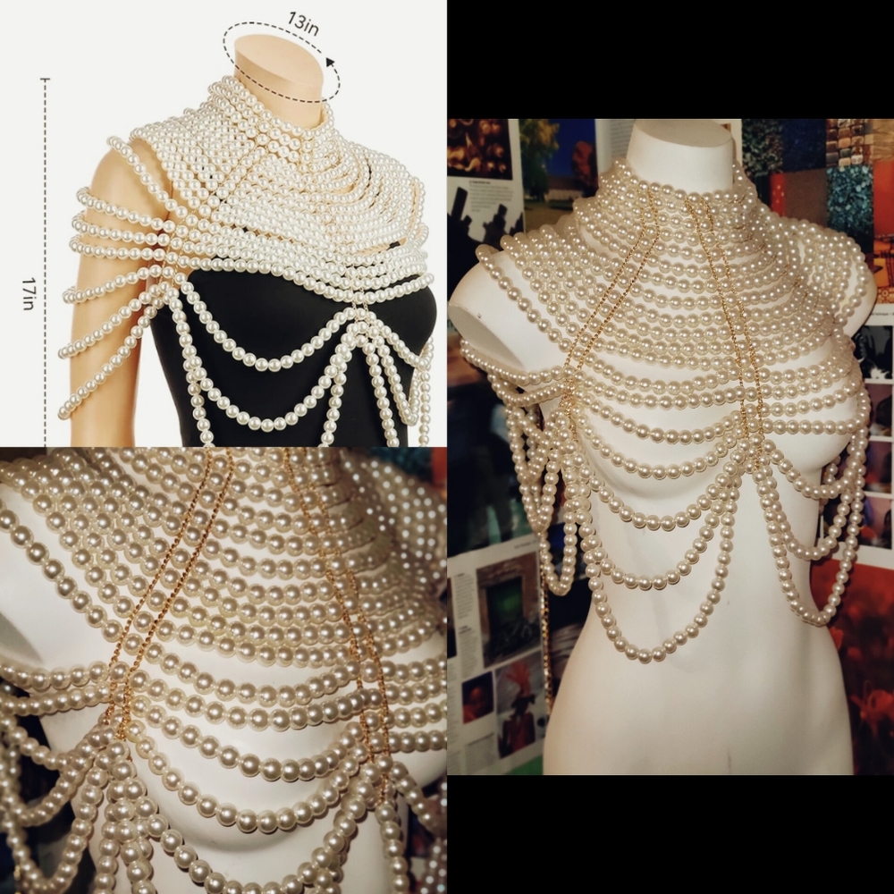 Pearl body jewelry